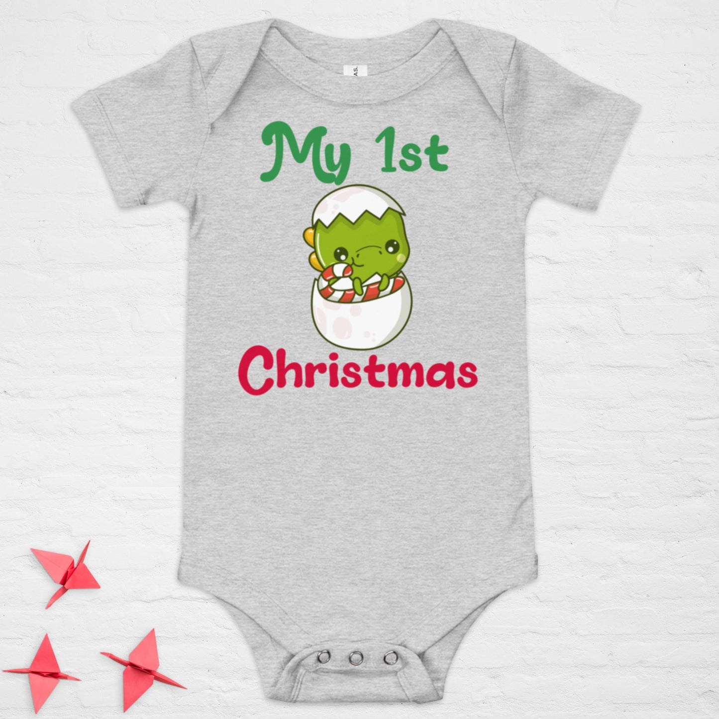 Baby Dino's First Christmas - Onesie