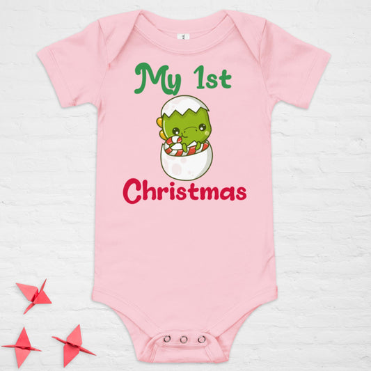 Baby Dino's First Christmas - Onesie