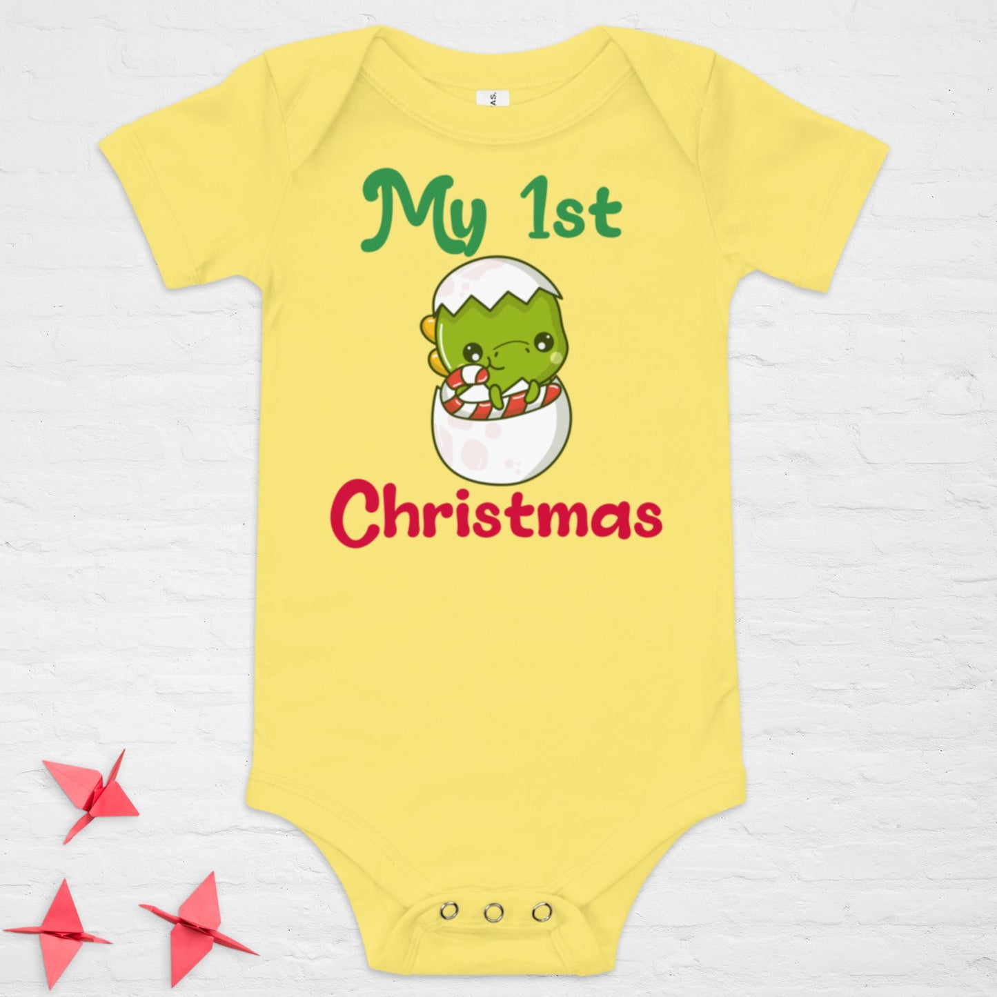 Baby Dino's First Christmas - Onesie