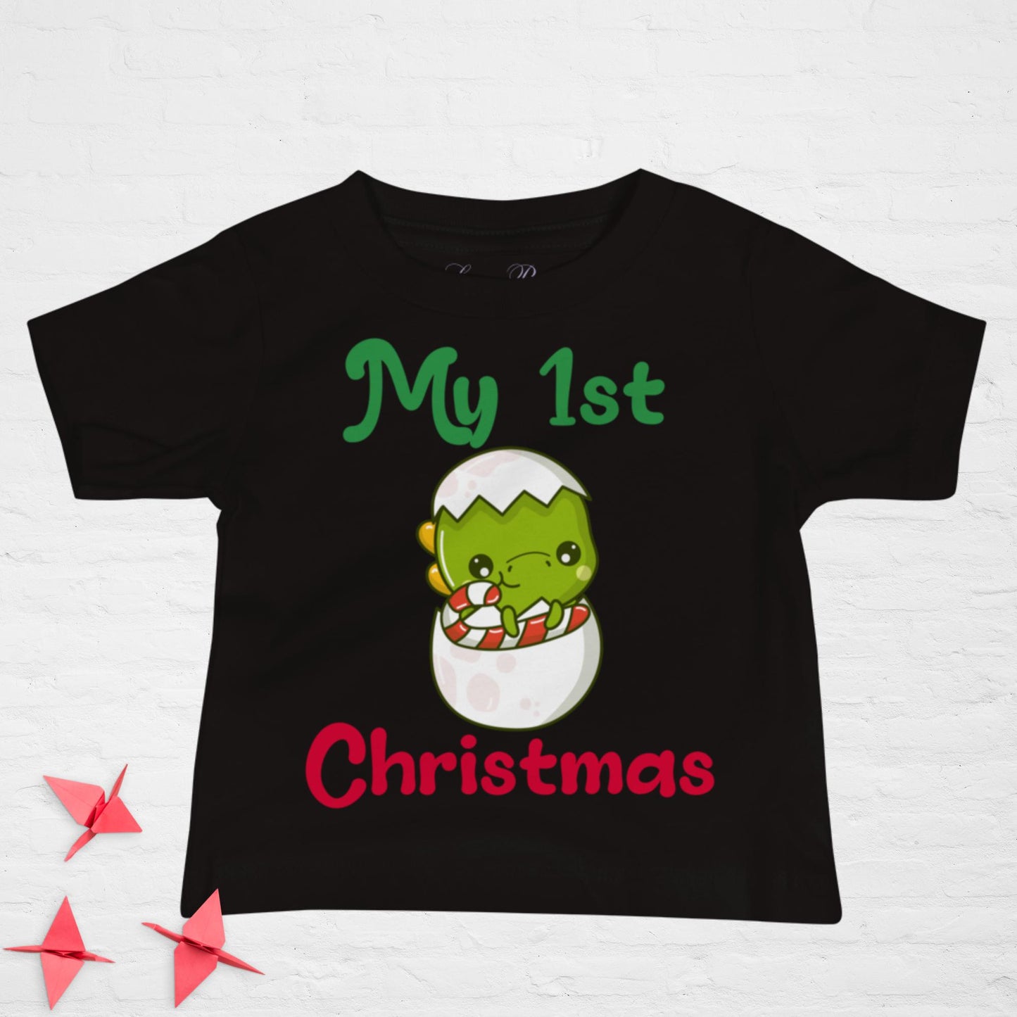 Baby Dino's First Christmas Tee