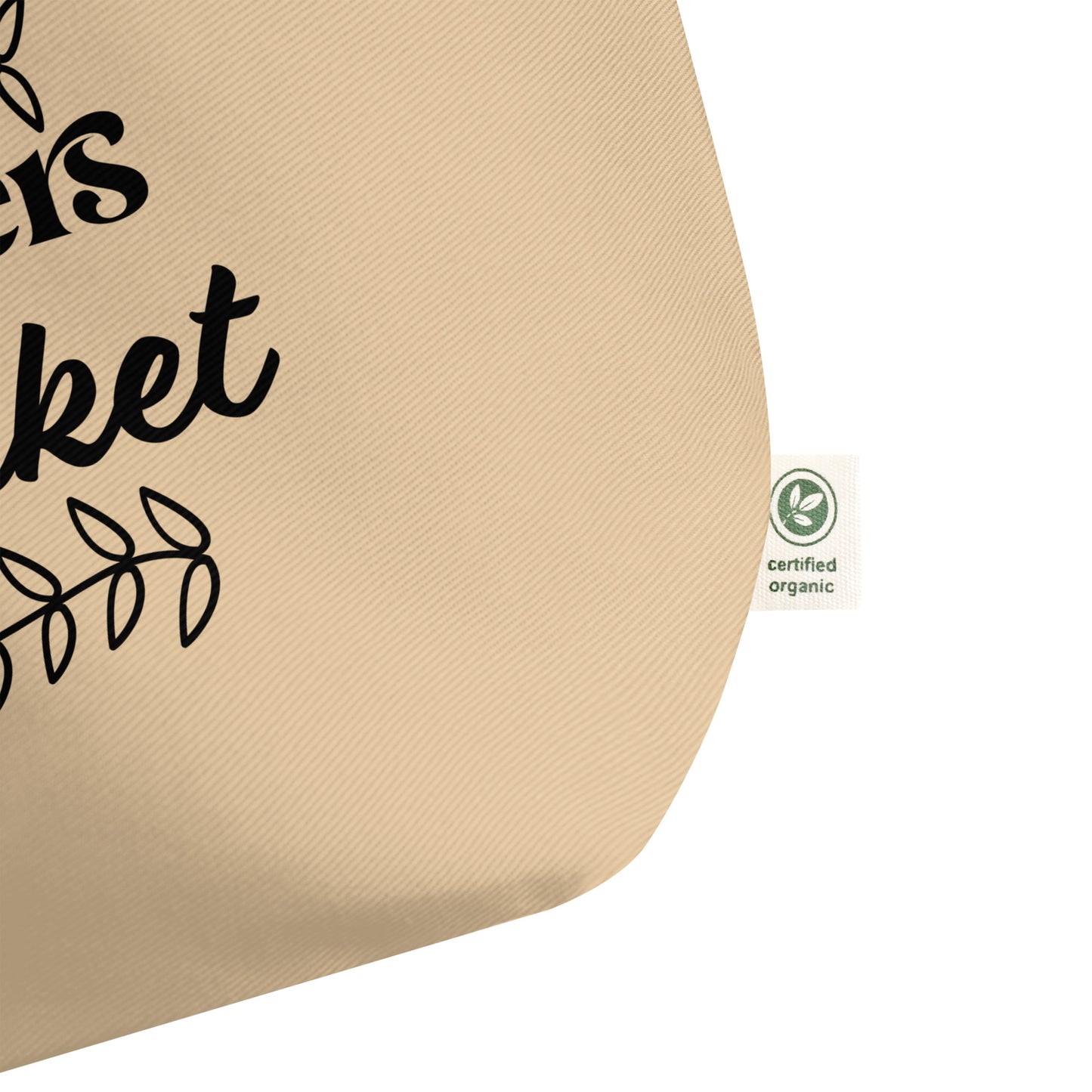 Farmers Market Organic Tote Bag - Large