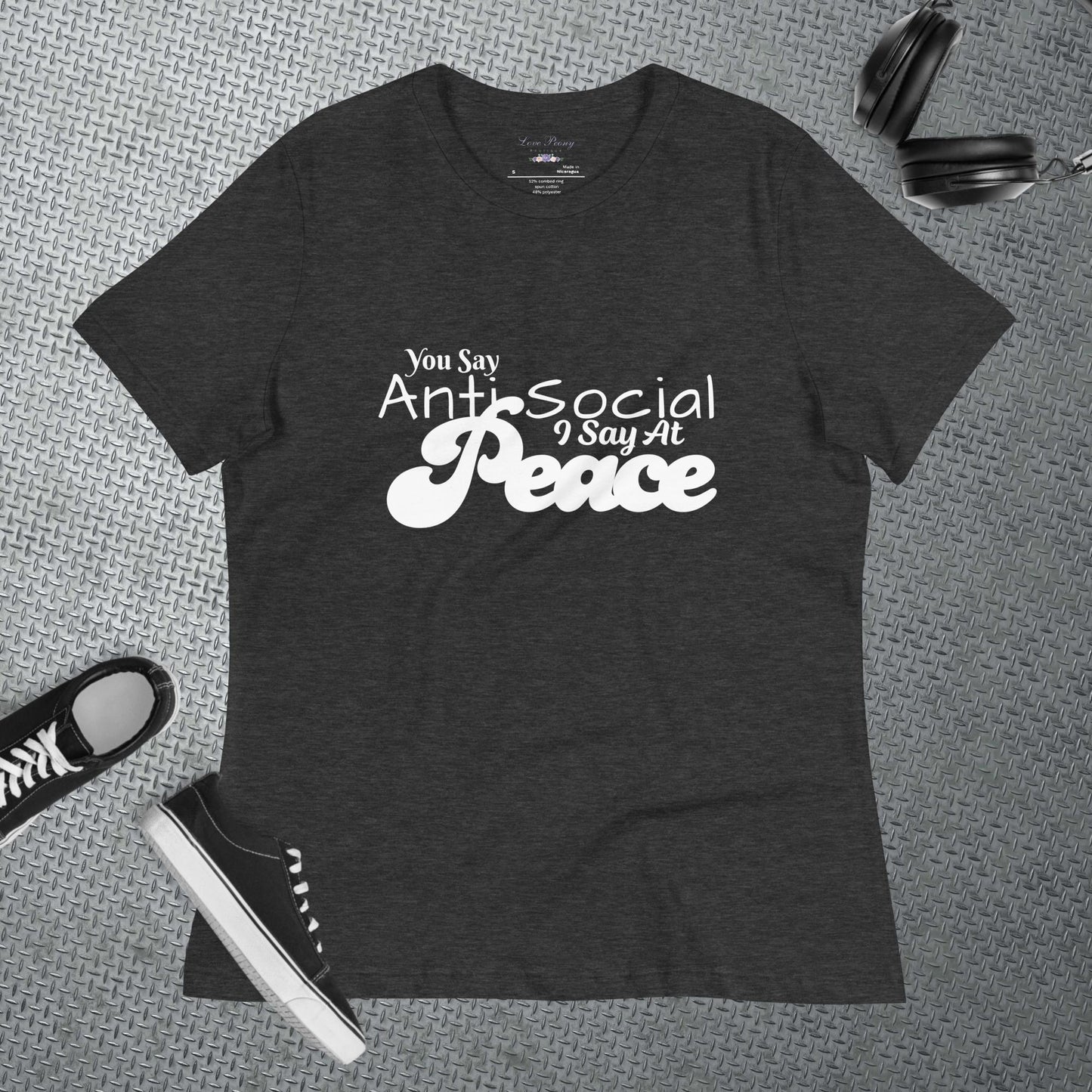 Anti-Social/Peace Relaxed Tee