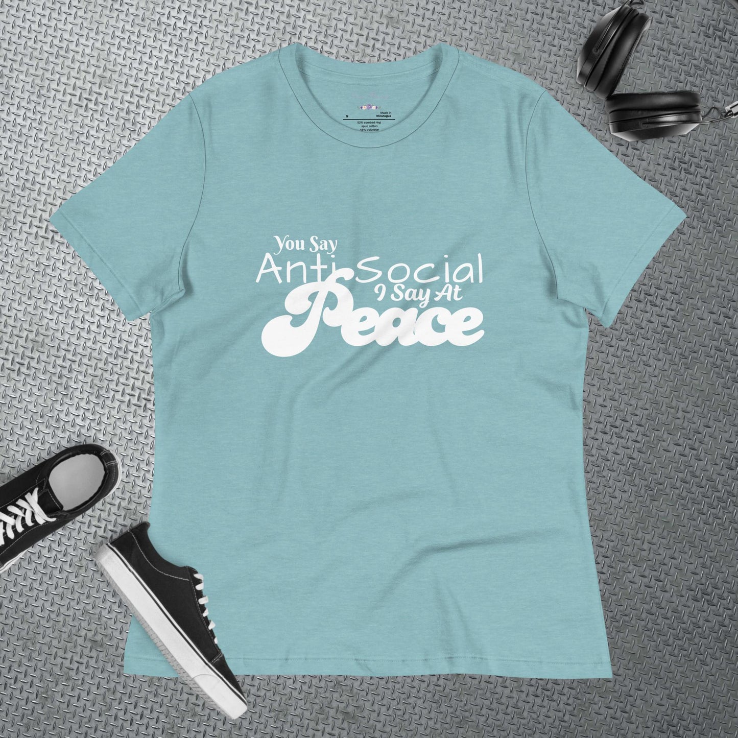 Anti-Social/Peace Relaxed Tee