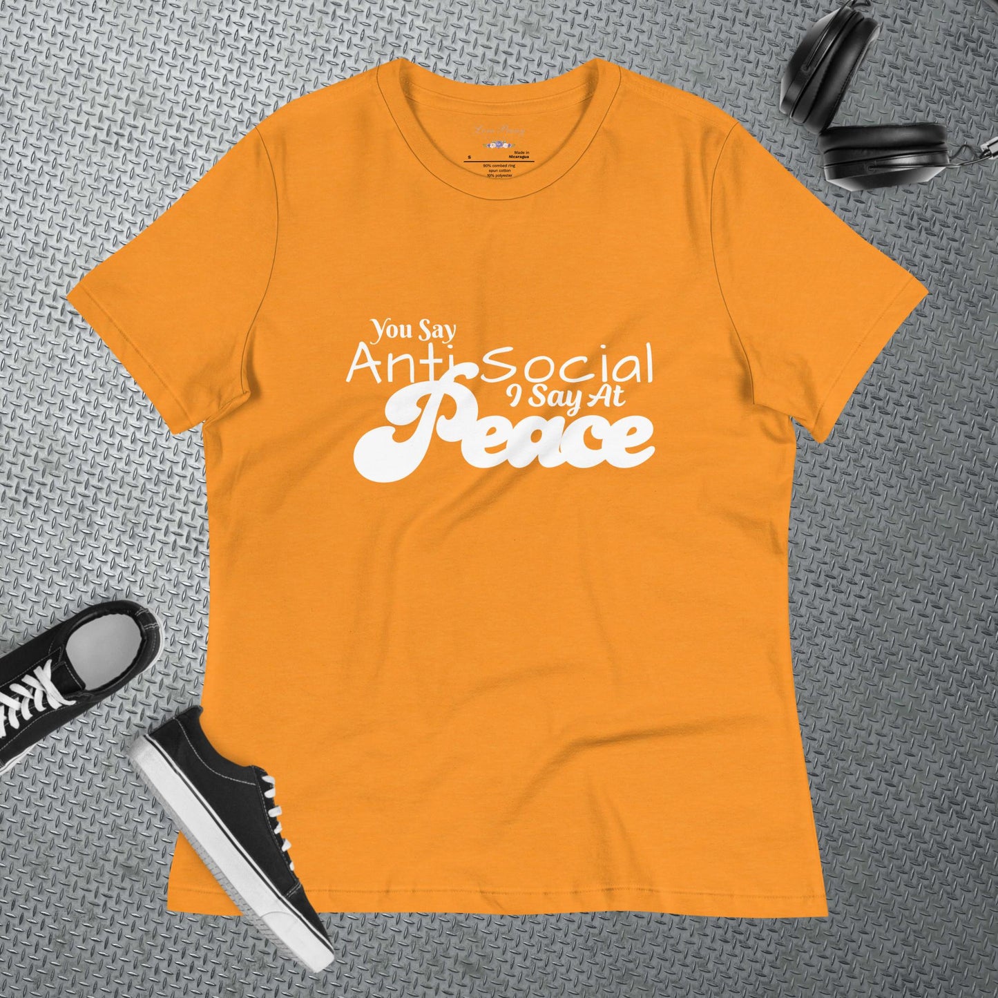 Anti-Social/Peace Relaxed Tee