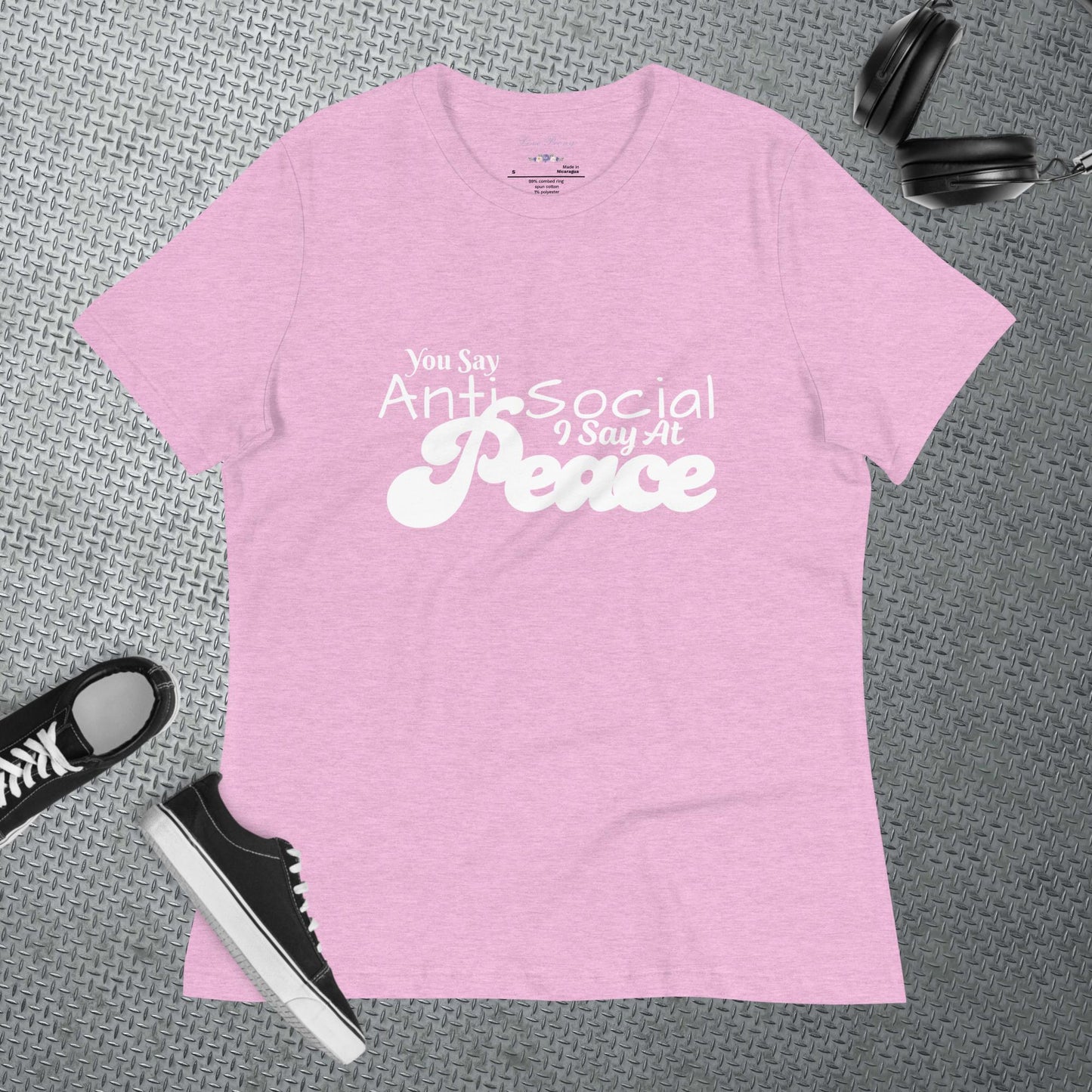 Anti-Social/Peace Relaxed Tee