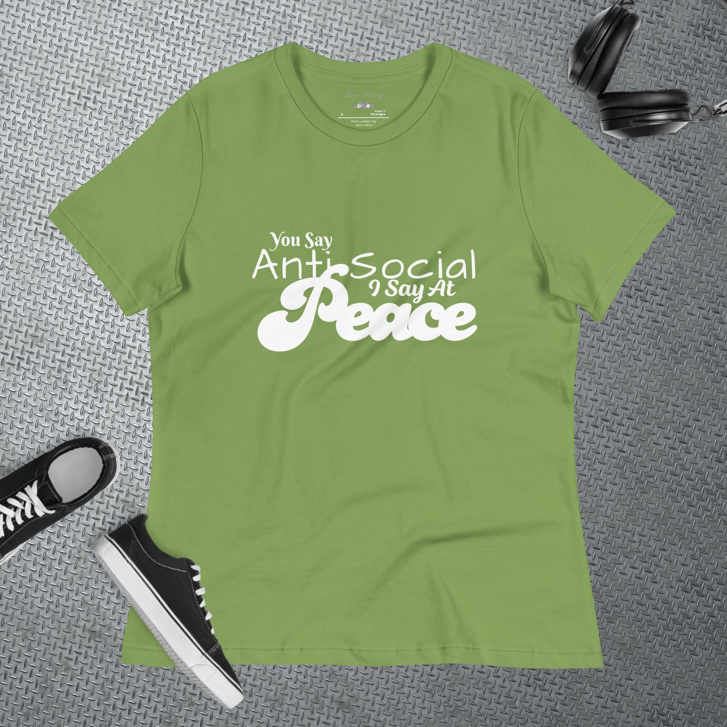 Anti-Social/Peace Relaxed Tee